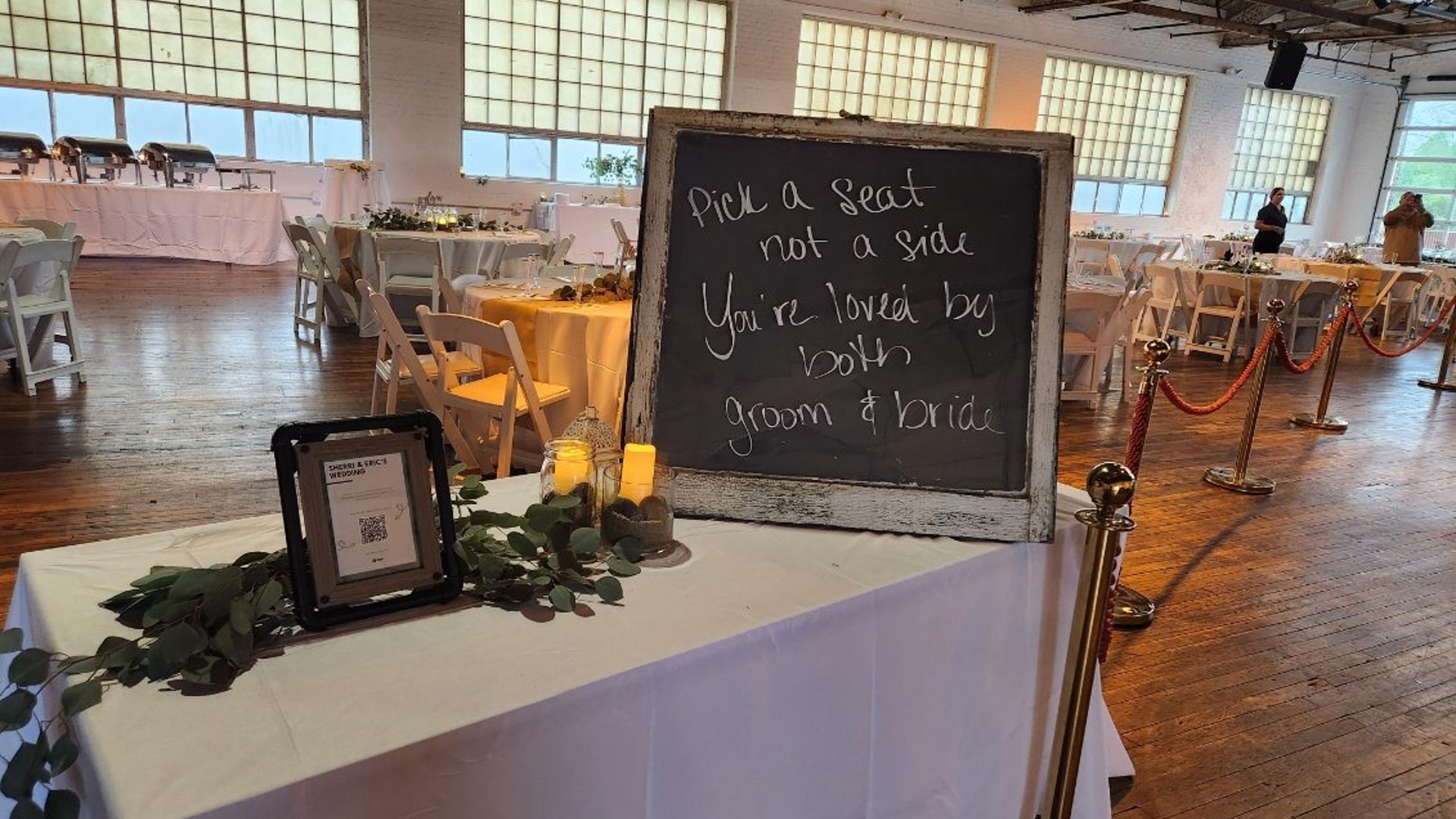 Events set up from start to finish