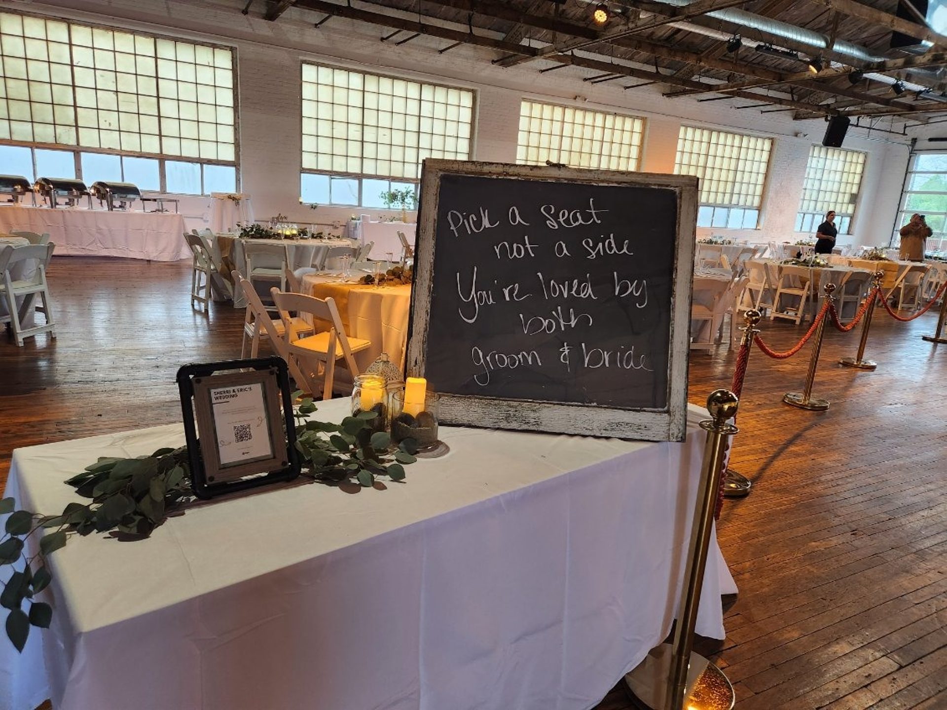 Events set up from start to finish