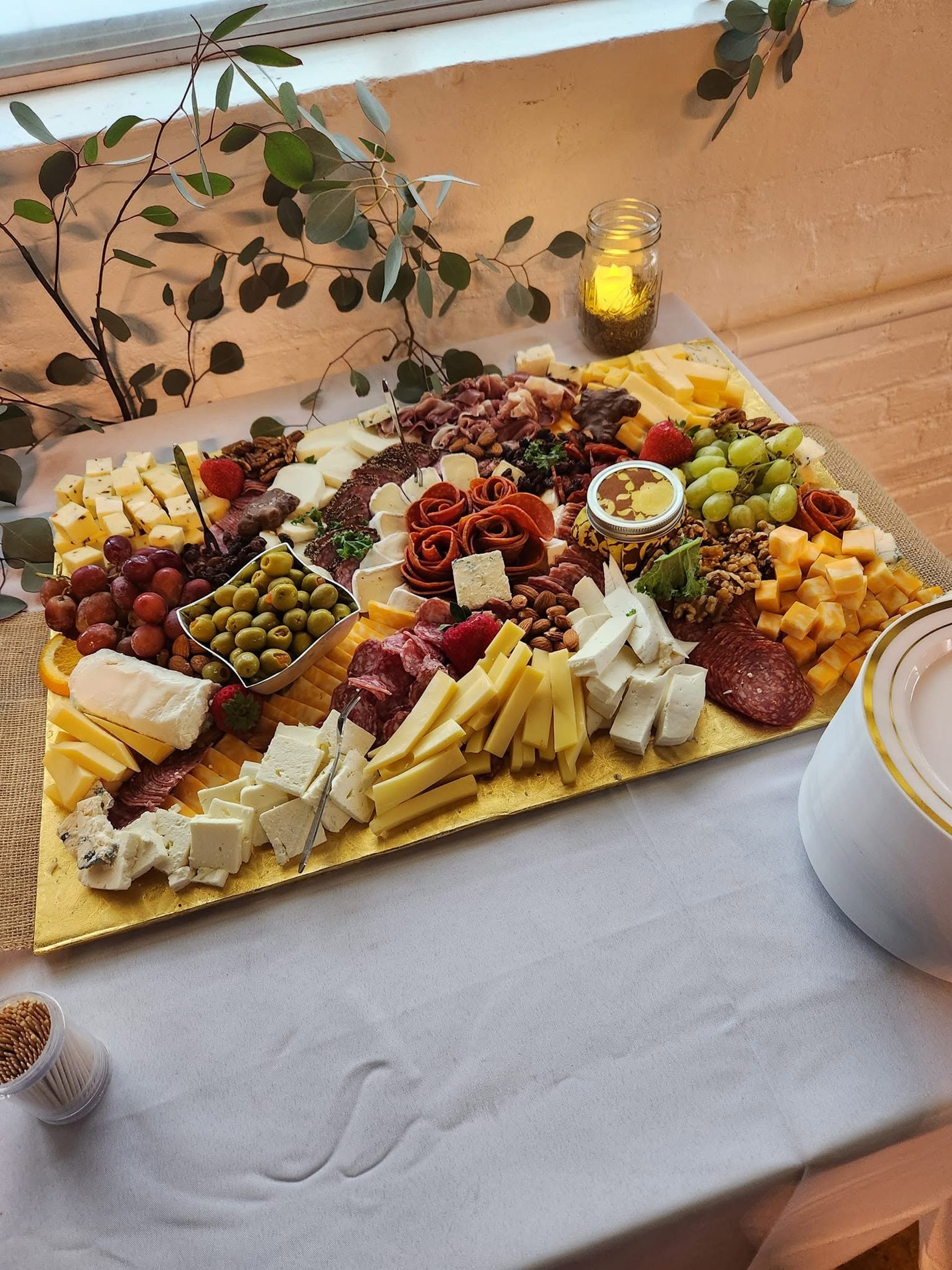 We'd love to cater your next event