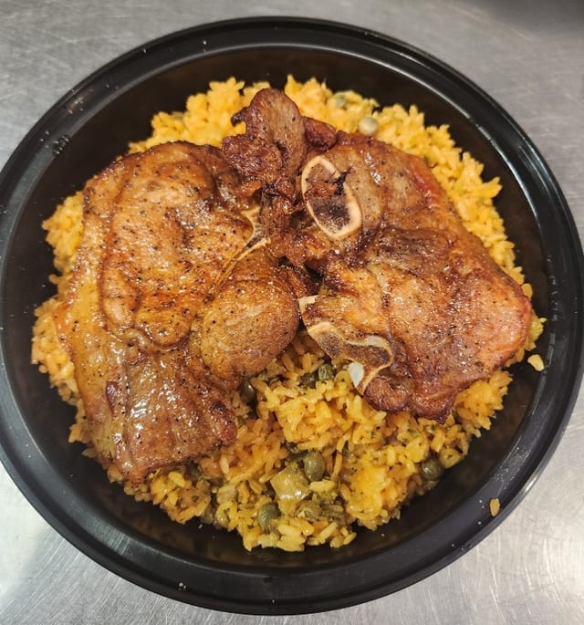 Pork Chop Combo.