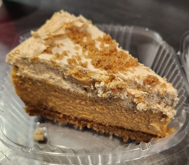 Pumpkin Cheesecake.