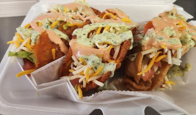 3 Taco Empanadas.