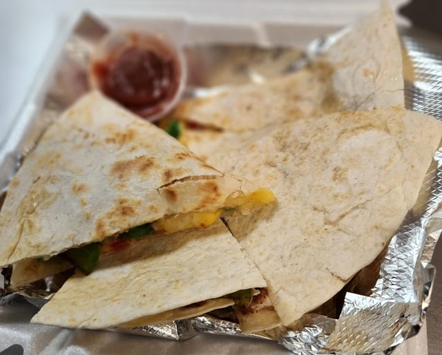 Chicken Quesadilla.