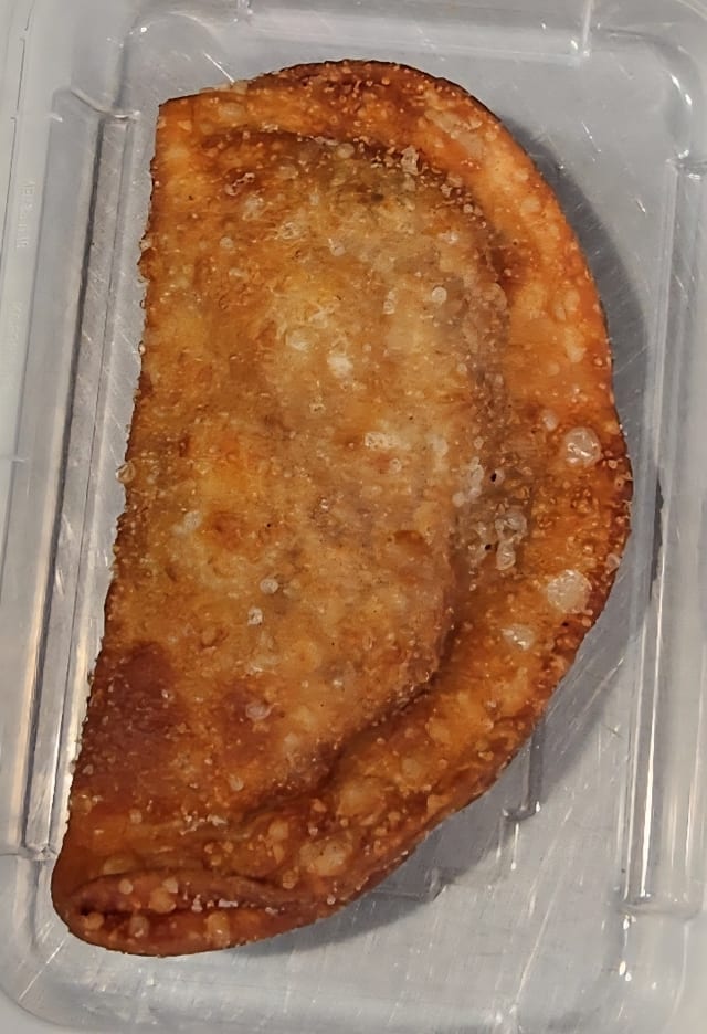 Chicken and Cheese Empanada.