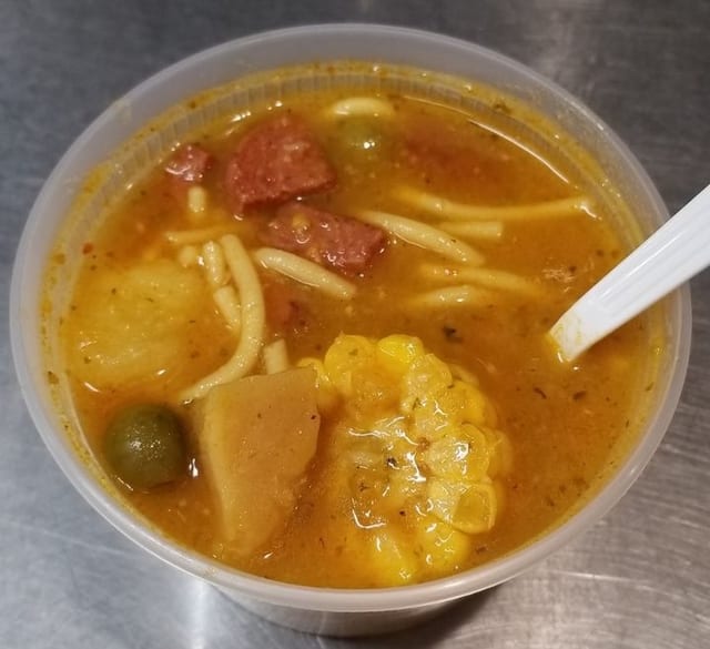 Salchichon Soup.